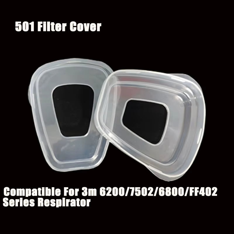 Dustproof 5N11 5P71 Replaced Filters 501 for 3M 6001 6002 6004 Cartridge 6800/6200/7502 Spray Paint Chemical Respirator Gas Mask